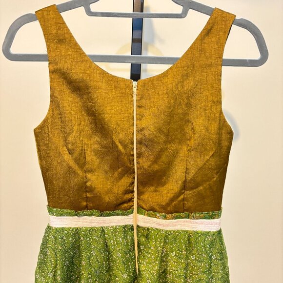 Handcut by Preloved KiKi Mixed Media Sleeveless Dress Upcycled - Picture 9 of 10